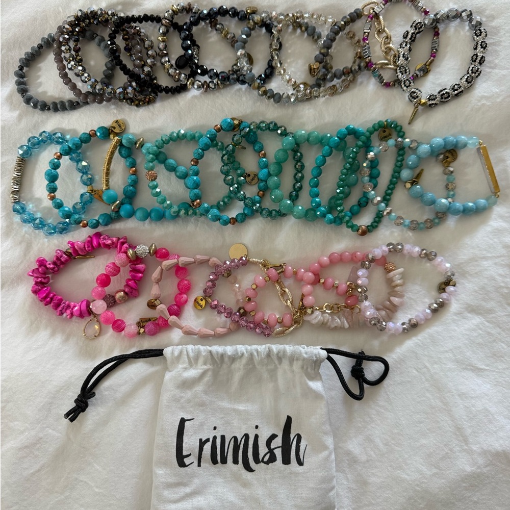 Erimish Vibrant Beaded Bracelet Collection